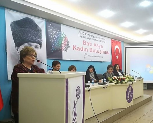 اتحاد المرأة يشارك بفعاليات مؤسسة نساء الجمهورية التركية

